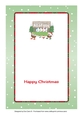 Crazy Christmas Puddings taking the Christmas tree home & sign ALL OF YOU 5x7 insert