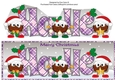 Crazy Christmas Puddings with Christmas decorations HALLE large dl