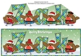 Scottish Christmas Robins ZAK large dl