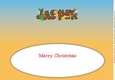 Christmas Dinosaurs JASPER large dl insert