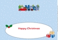 Santas Car & trailers MACK large dl insert
