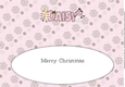 Cute Snowman DAISY large dl insert