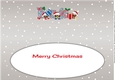 Crazy Christmas Puddings with presents RAFE large dl insert