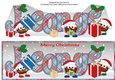 Crazy Christmas Puddings with presents JEORGE large dl