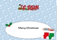 Merry Christmas from CLOSEBURN large dl insert