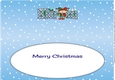 Christmas Elves with Mistletoe KIEREN large dl insert