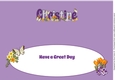 Flower Blossom CHRISTINE large dl insert