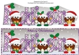 Crazy Christmas Puddings with Christmas decorations ADDISON large dl