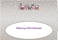 Crazy Christmas Puddings with Christmas decorations ADDISON large dl insert