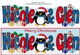 Eddie the Penguin NICOLE & GLEN large dl