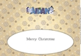Cute Snowman AIDAN large dl insert