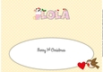 Patch 1st Xmas LOLA large dl insert