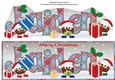 Crazy Christmas Puddings with presents JAIDEN large dl