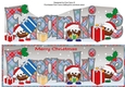 Crazy Christmas Puddings with presents FRANKIE large dl