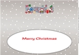 Crazy Christmas Puddings with presents FRANKIE large dl insert