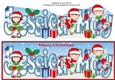 Christmas Fairies with Christmas Stockings JESSICA MAY large dl