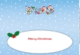 Christmas Fairies with Christmas Stockings JESSICA MAY large dl insert