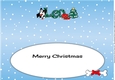 Christmas Freddie French Bulldog being naughty LEO large dl insert