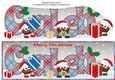Crazy Christmas Puddings with presents CALEB large dl