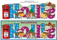 Christmas Robins with letters to Santa HOLLIE large dl 