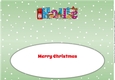 Christmas Robins with letters to Santa HOLLIE large dl insert