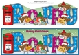 Christmas Robins with letters to Santa POPPY large dl