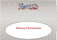 Crazy Christmas Puddings with presents DEXTER large dl insert