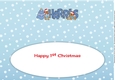 First Christmas Teddies HARRIS large dl insert