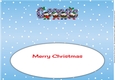 Crazy Scottish Christmas Puddings GEORGE large dl insert