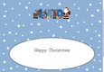 Santa and his Reindeers LEO large dl 2 insert