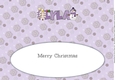Cute Snowman LYLA large dl insert