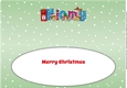 Christmas Robins with letters to Santa NIOMY large dl insert