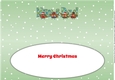 Scottish Christmas Robins MUM & DAD large dl insert