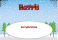 Christmas Spiderman HARRIS large dl insert