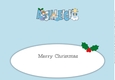 Christmas Angels ASHLEIGH large dl insert