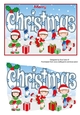 Christmas Fairies with Christmas Stockings CHRISTMAS 5x7