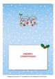 Christmas Fairies with Christmas Stockings GRANDDAUGHTER 5x7 insert