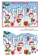 Christmas Fairies with Christmas Stockings SCARLETTE 5x7