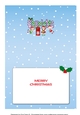 Christmas Fairies with letters to Santa CHARLOTTE 5x7 insert