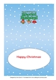 More Christmas Robins SPECIAL HUSBAND 5x7 insert