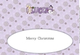 Cute Snowman LUCCA large dl insert