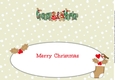 Gingerbread Couple GRANNY & MORFAR large dl insert