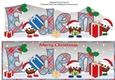 Crazy Christmas Puddings with presents EDEN large dl