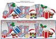 Crazy Christmas Puddings with presents JAK large dl