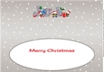 Crazy Christmas Puddings with presents JAK large dl insert