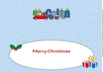 Santas Car & trailers CALAN large dl insert