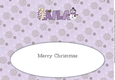 Cute Snowman AILA large dl insert