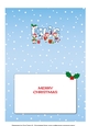 Christmas Fairies with Christmas Stockings EVIE 5x7 insert