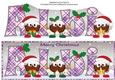 Crazy Christmas Puddings with Christmas decorations ALBI large dl