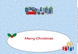 Santas Car & trailers DAWSON & BLAKE large dl insert